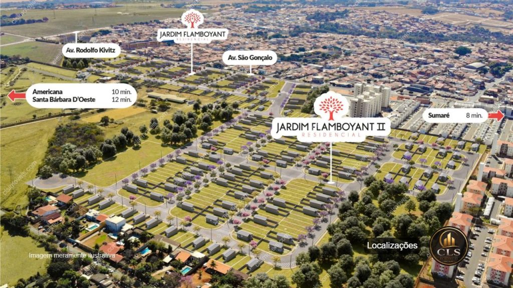 Residencial Flamboyant – NOVA ODESSA (Região do Jardim Alvorada)