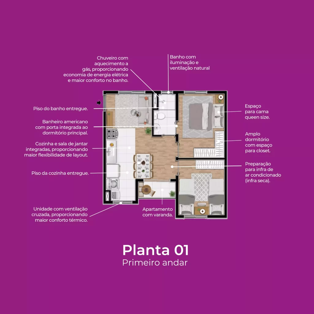 Wide Residencial – MONTE MOR (Região do Centro)