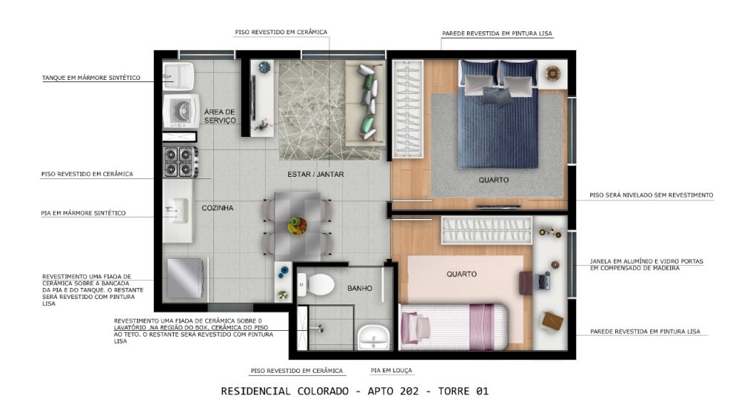 Residencial Colorado – CAMPINAS (Região do Yeda)