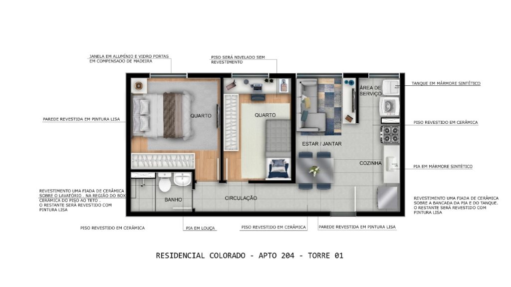 Residencial Colorado – CAMPINAS (Região do Yeda)