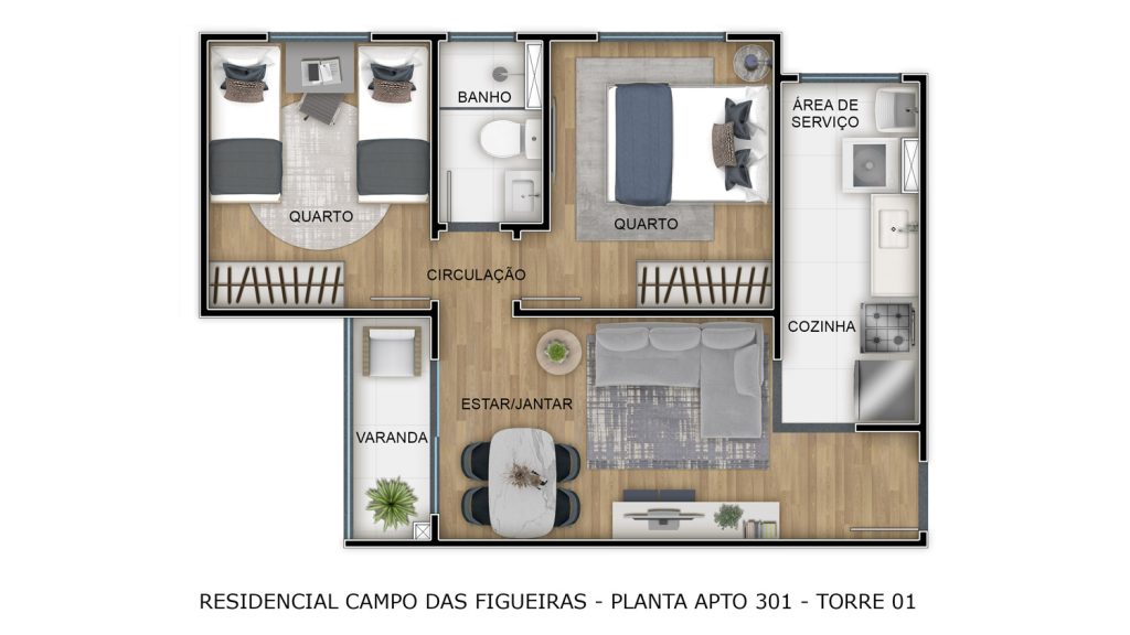 Residencial Campo das Figueiras – CAMPINAS (Região do Nova Europa)