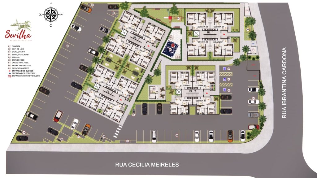 Residencial Clube Sevilha – CAMPINAS (Região dos DIC)