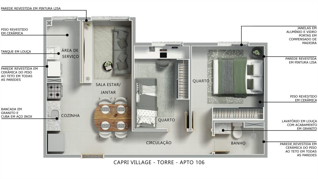 Capri Village – CAMPINAS (Região próx a Sousas)