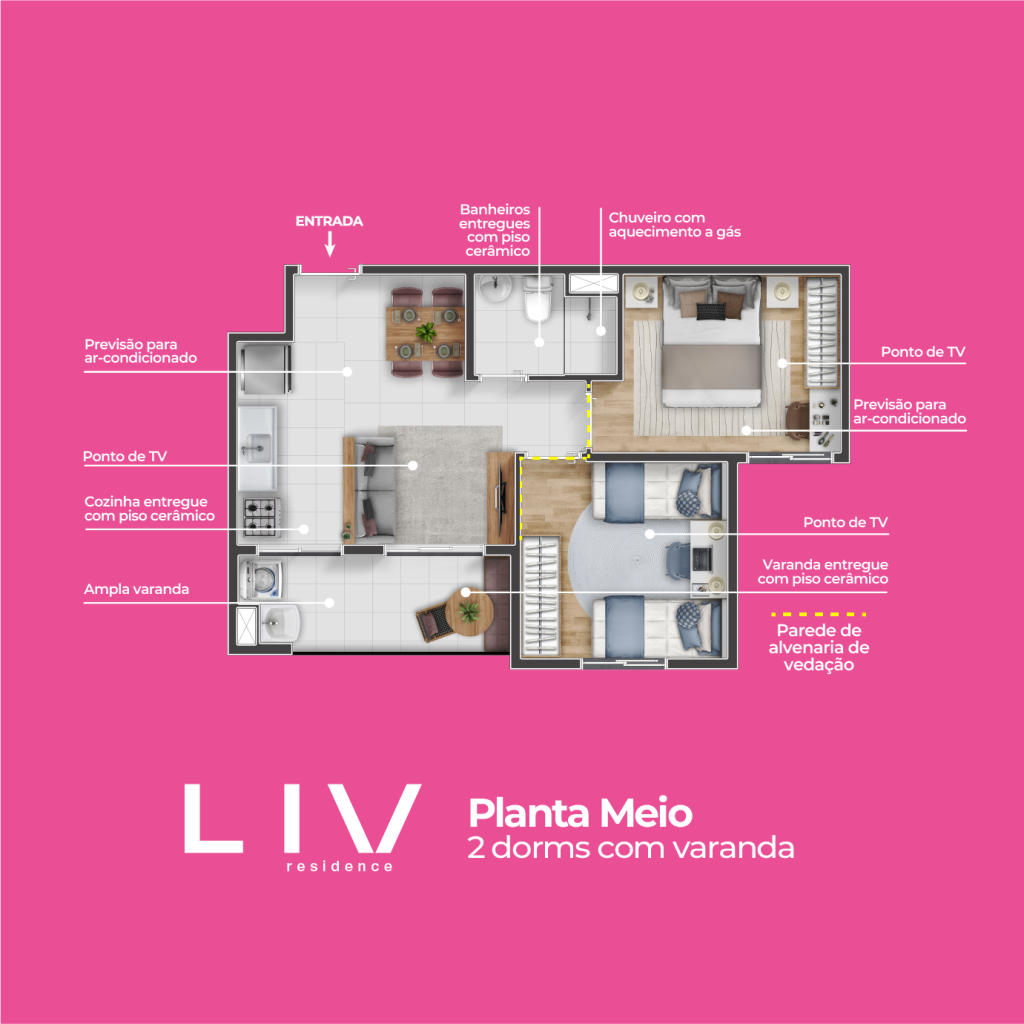 Liv Residence – PAULÍNIA (Região do Alto de Pinheiros)