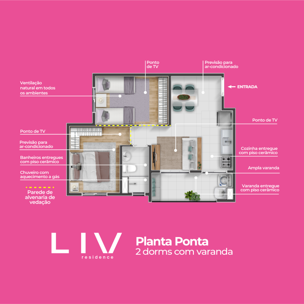 Liv Residence – PAULÍNIA (Região do Alto de Pinheiros)