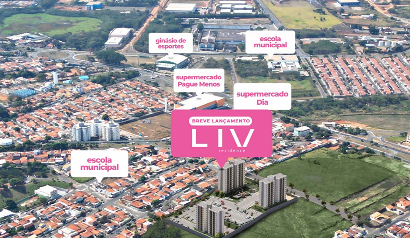 Liv Residence – PAULÍNIA (Região do Alto de Pinheiros)