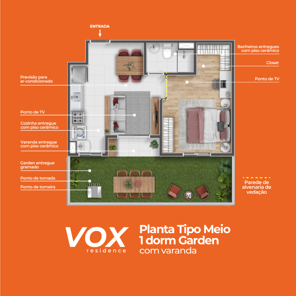 Vox Residence – SUMARÉ (Região do Denadai)