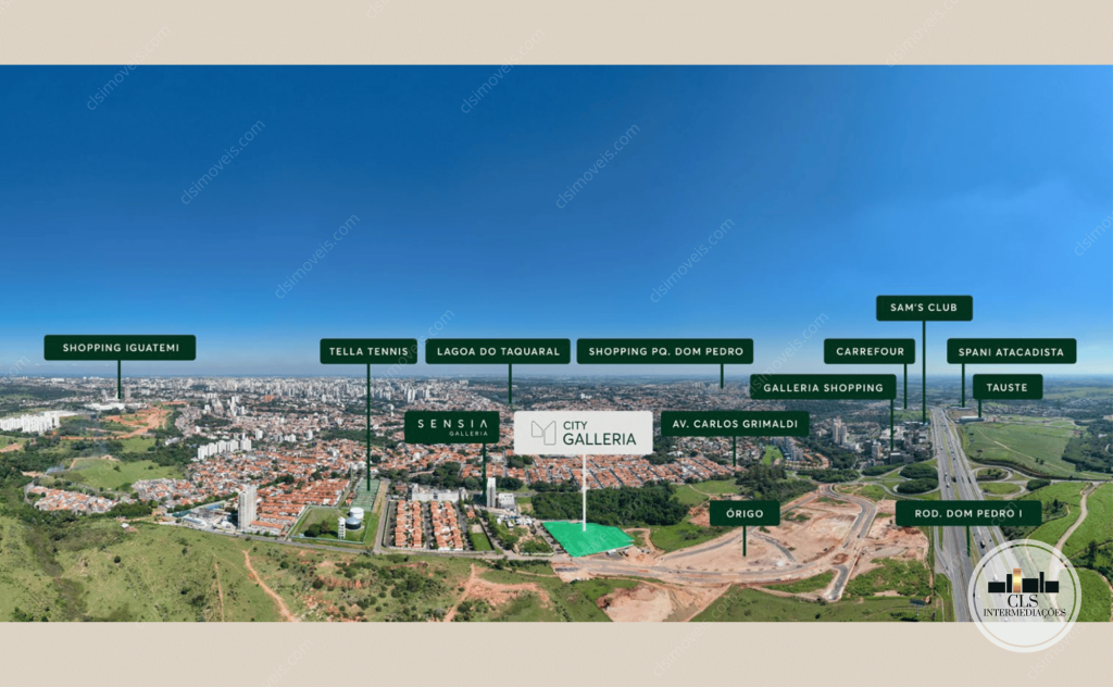 City Galleria – CAMPINAS (Região do Galleria Shopping)
