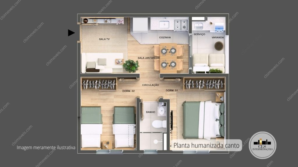 Barcelona Residence – Santa Bárbara D`oeste (Região da Av. da Amizade)