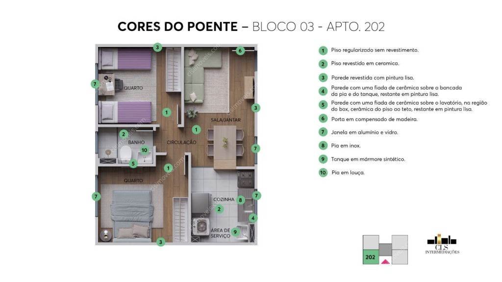 Residencial Cores do Poente – CAMPINAS (Região do Campo Grande)