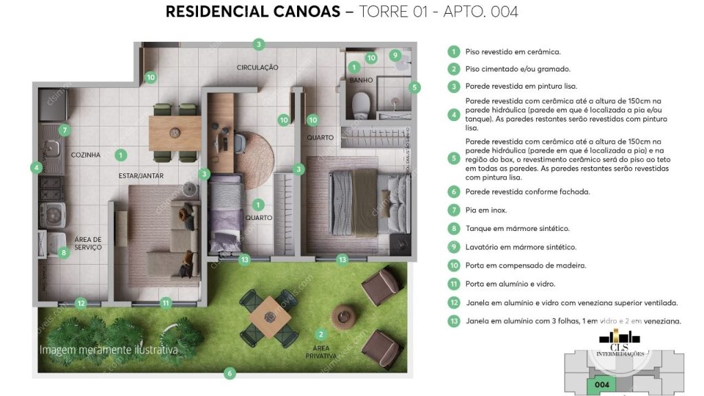 Residencial Canoas – CAMPINAS (Região Amoreiras)