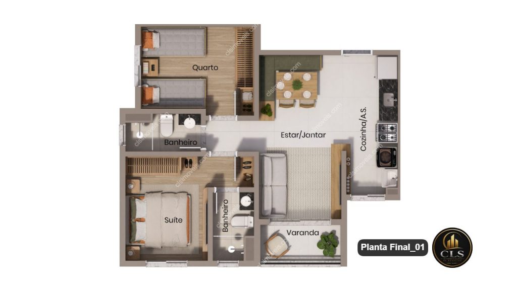 Elegance Residence – Vila Joaquim Inácio Campinas, Região Rua da Abolição