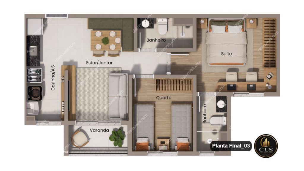 Elegance Residence – Vila Joaquim Inácio Campinas, Região Rua da Abolição