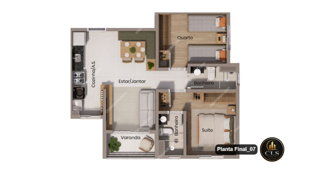 Elegance Residence – Vila Joaquim Inácio Campinas, Região Rua da Abolição