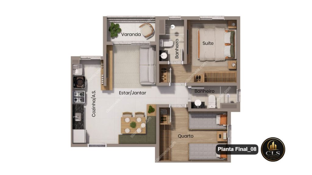 Elegance Residence – Vila Joaquim Inácio Campinas, Região Rua da Abolição