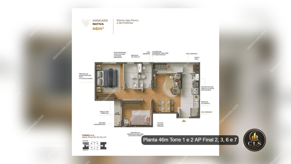 Alta Vista Mangará – Res. Reserva Villa Bella, Região Shopp Don Pedro