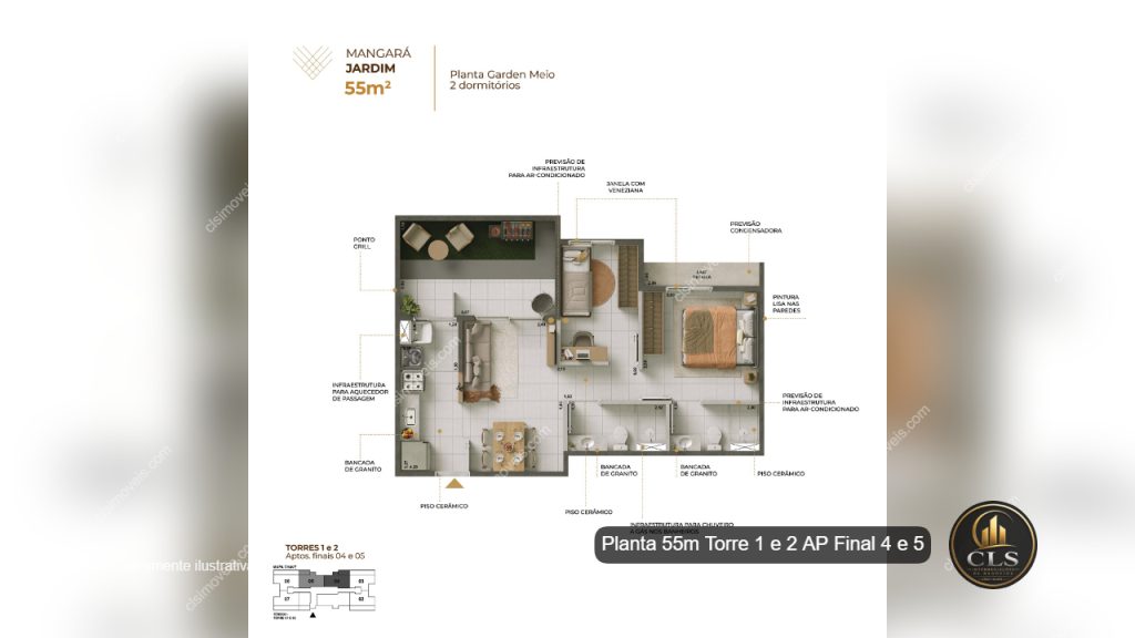 Alta Vista Mangará – Res. Reserva Villa Bella, Região Shopp Don Pedro