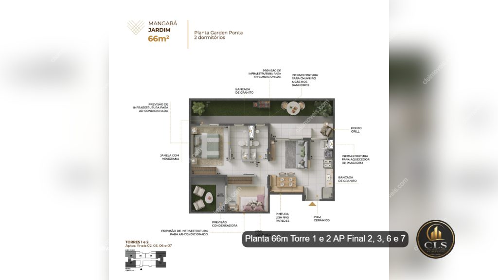 Alta Vista Mangará – Res. Reserva Villa Bella, Região Shopp Don Pedro