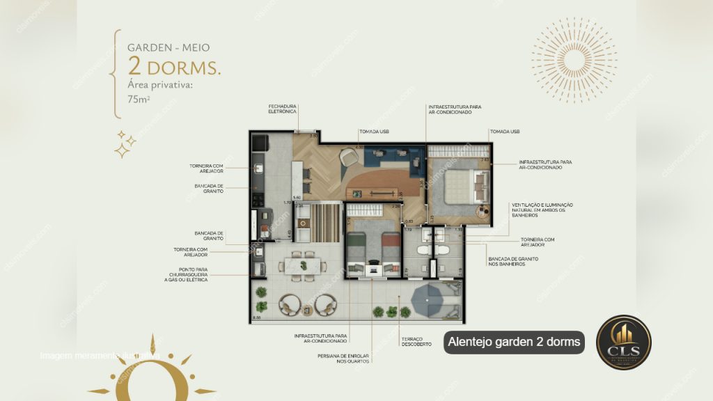 Alentejo Residencial – no Residencial Reserva Villa Bella, Região do Shop. Dom Pedro