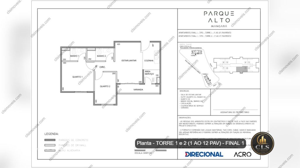 Parque Alto Mangará – Res. Reserva Villa Bella, Região Shopping Don Pedro