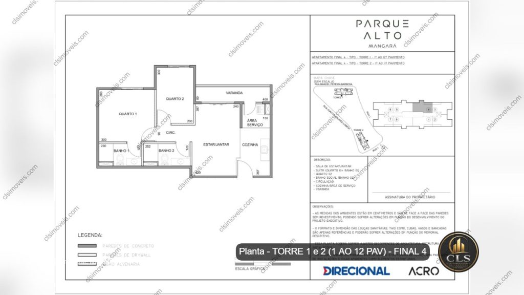 Parque Alto Mangará – Res. Reserva Villa Bella, Região Shopping Don Pedro