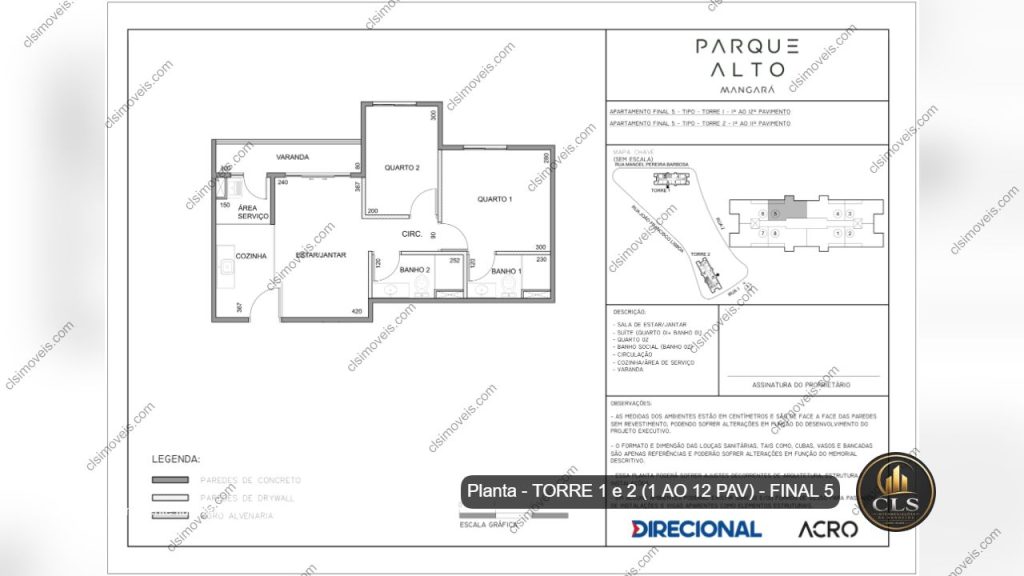 Parque Alto Mangará – Res. Reserva Villa Bella, Região Shopping Don Pedro