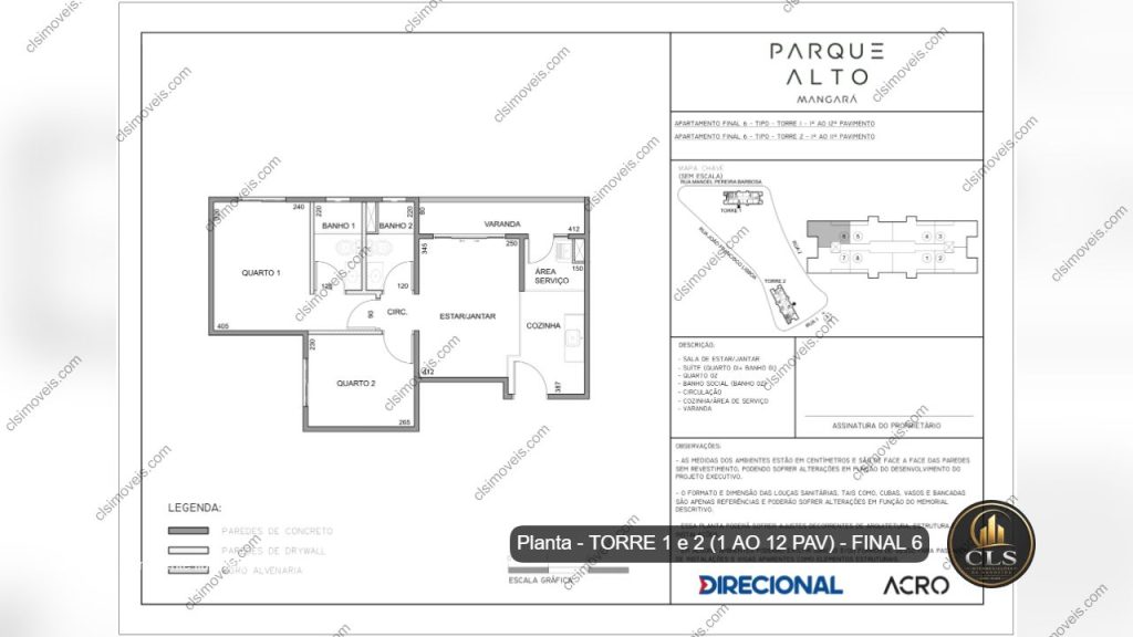 Parque Alto Mangará – Res. Reserva Villa Bella, Região Shopping Don Pedro