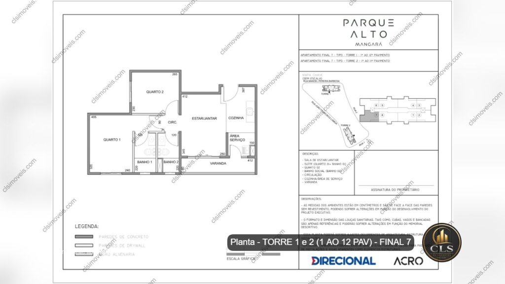 Parque Alto Mangará – Res. Reserva Villa Bella, Região Shopping Don Pedro