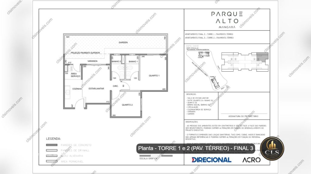 Parque Alto Mangará – Res. Reserva Villa Bella, Região Shopping Don Pedro