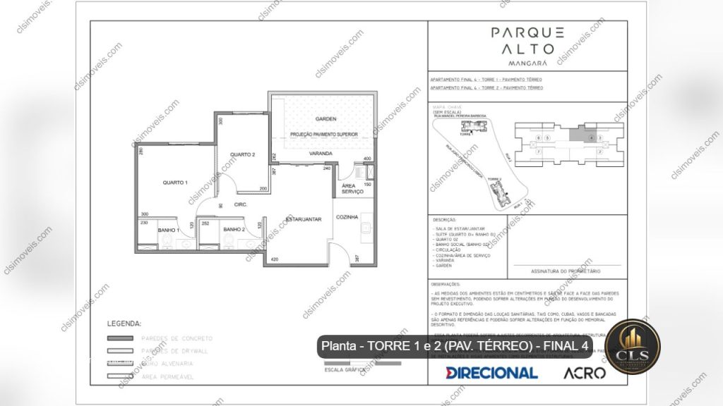 Parque Alto Mangará – Res. Reserva Villa Bella, Região Shopping Don Pedro