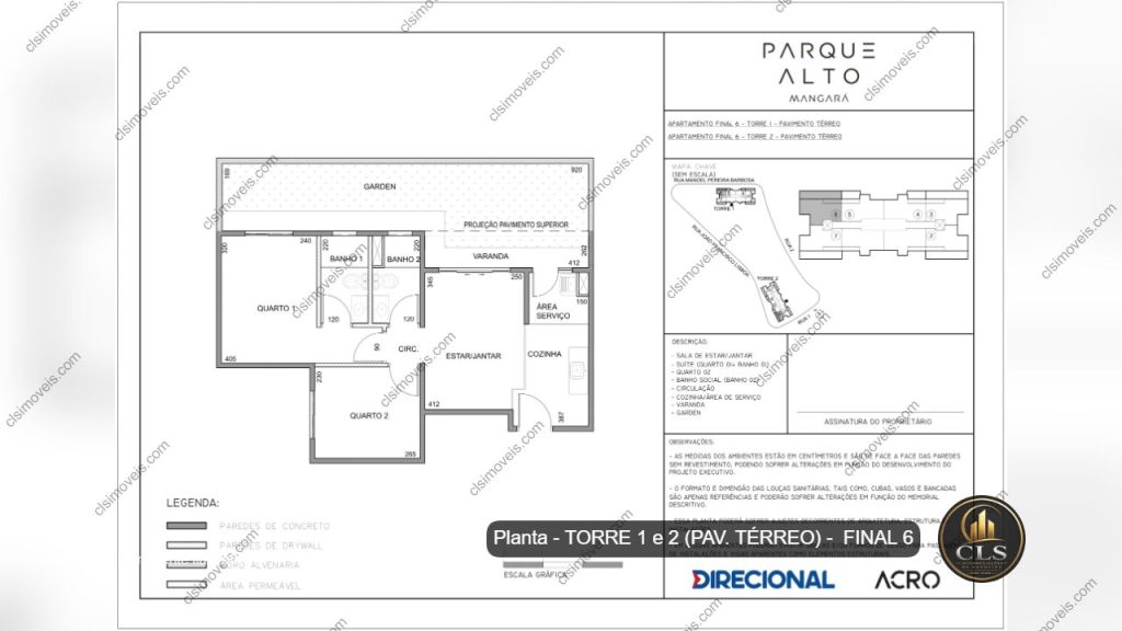 Parque Alto Mangará – Res. Reserva Villa Bella, Região Shopping Don Pedro