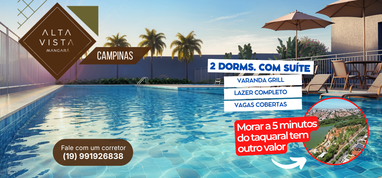 Apartamento Alta Vista Mangará em Campinas SP
