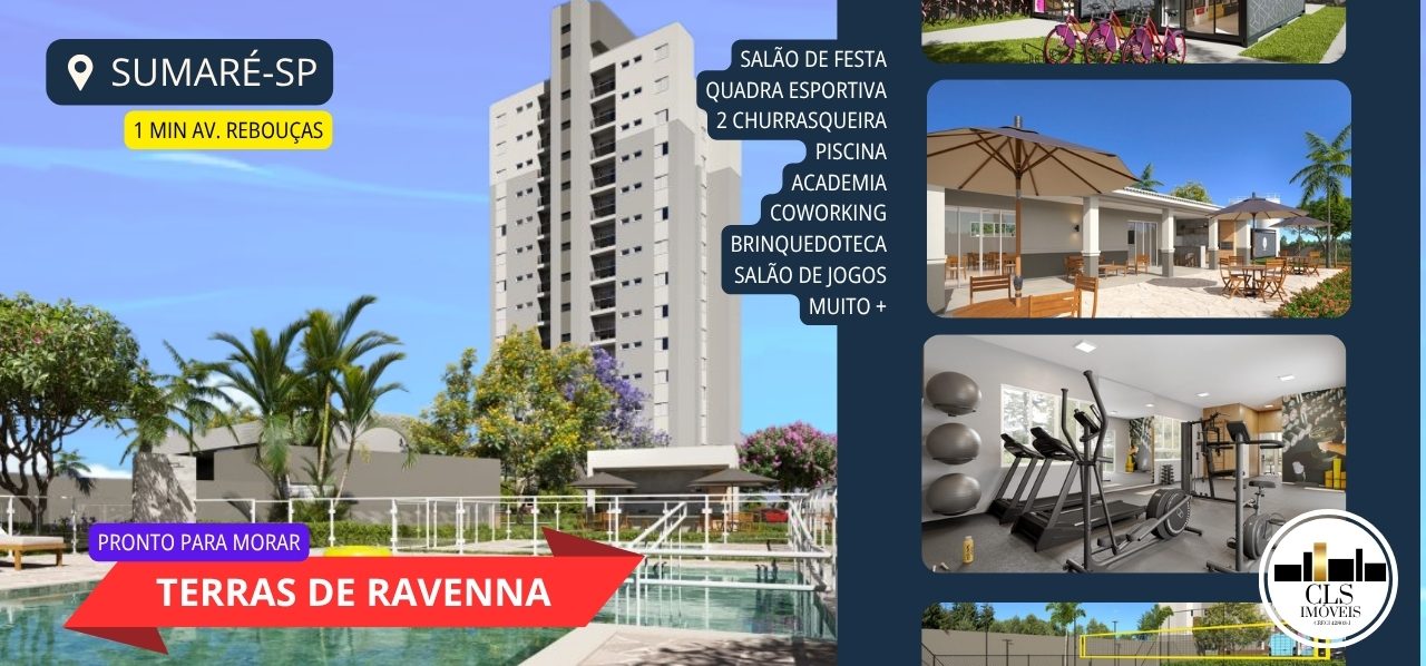 banner apartamento sumare sp terras de ravenna